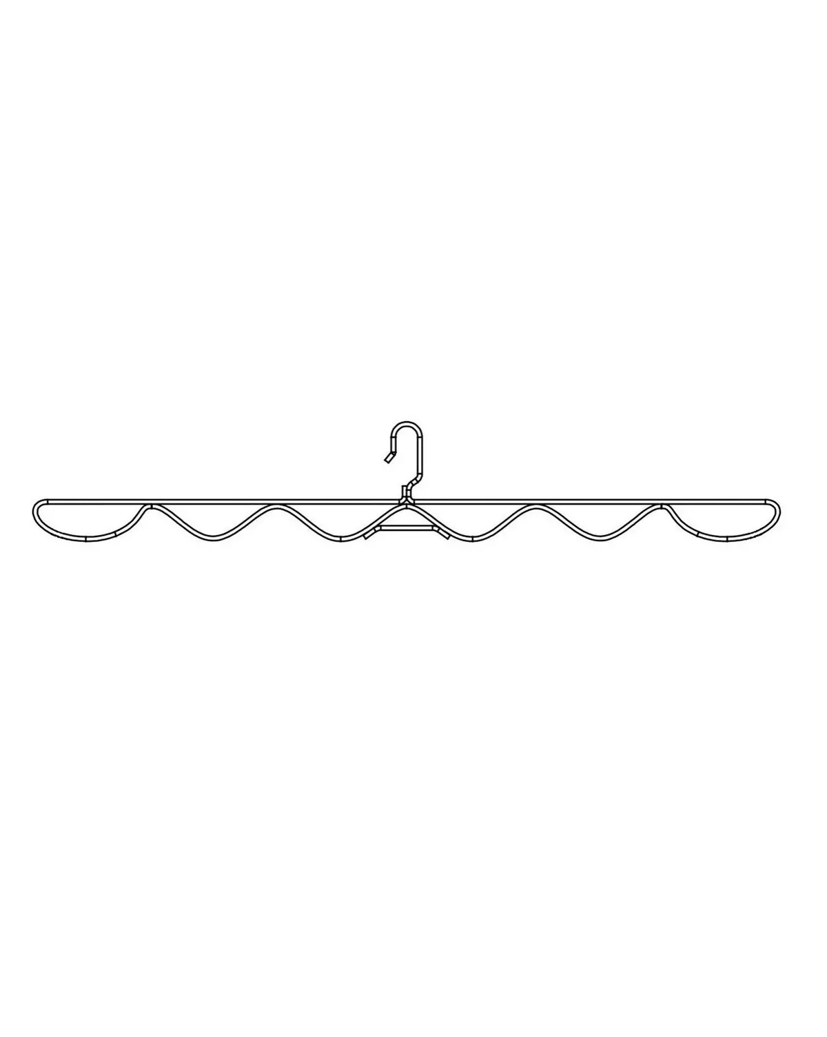 Psdr Wave Hangers (Set Of 20) 1