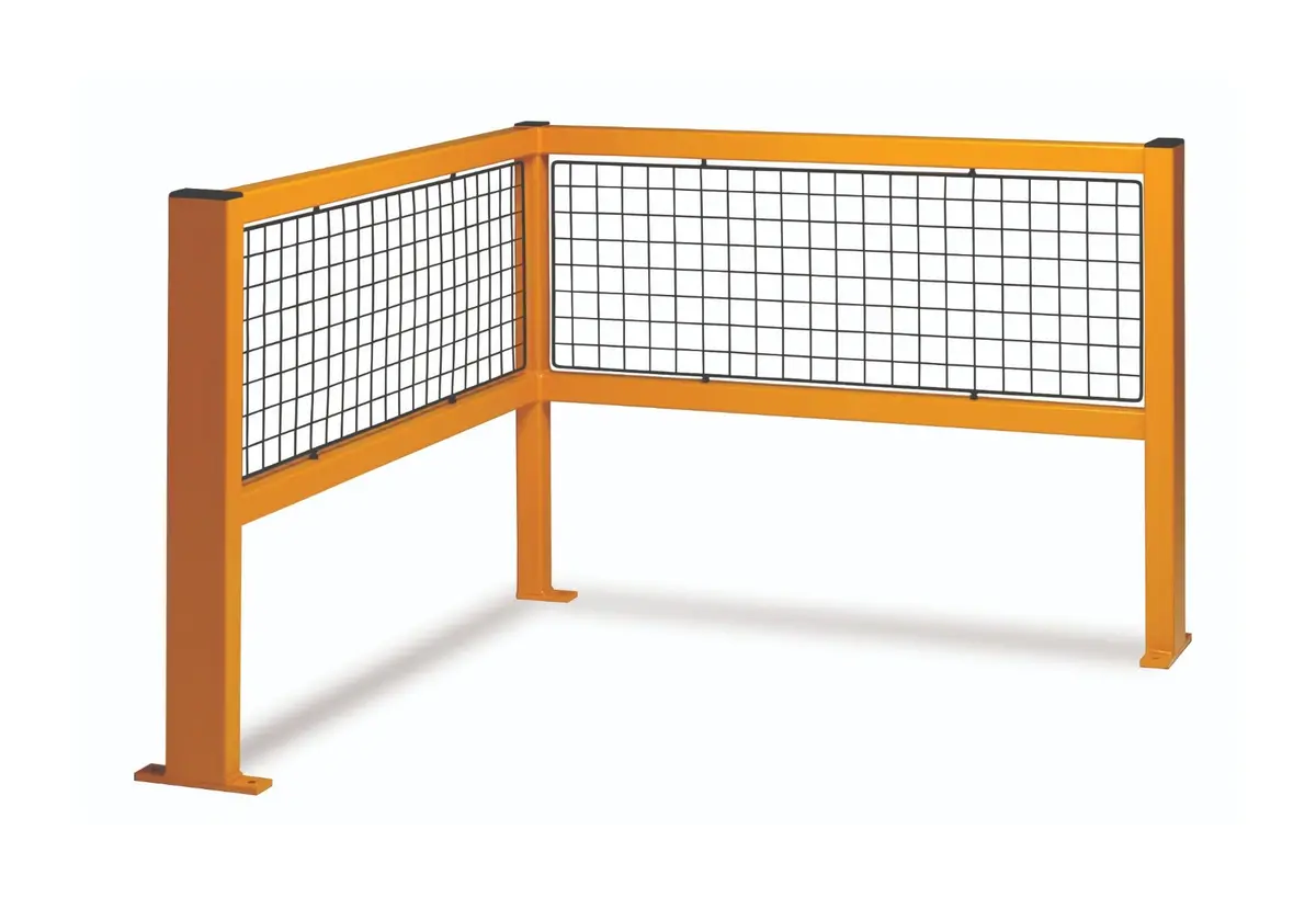 Corner Section For Fully Welded Barriers 1