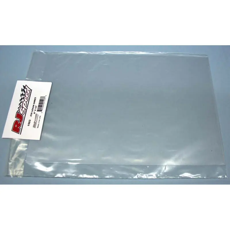 Rj Speed Lexan Sheet 8X12" X .020" (Rjs1502) 1