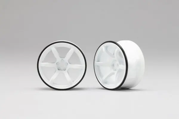 Yokomo Rp Drift Wheel High Traction Type White (Rp-6313W6a) 1