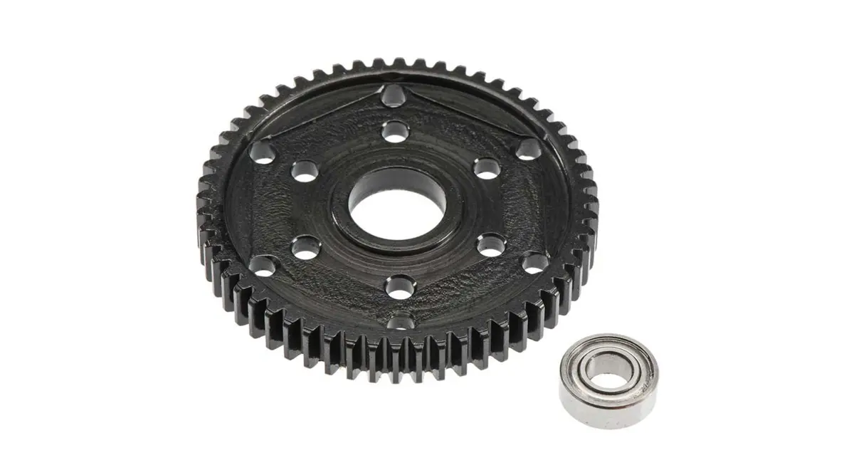 Robinson Racing Steel 56T Stock Repl 32P Gear Black Scx10 Smt10 (Rrp1549) 1