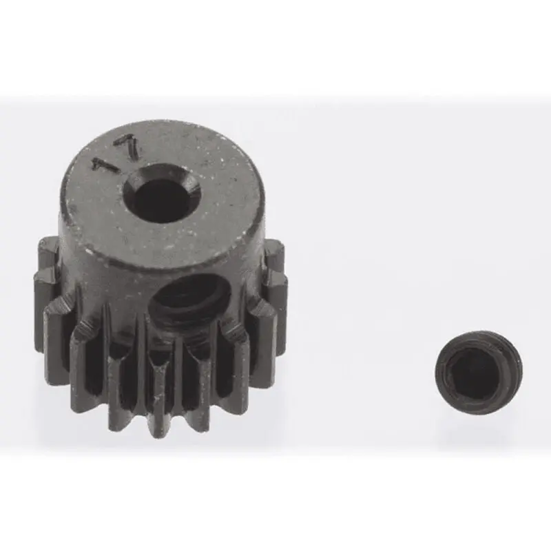 Robinson Racing 0.5 Module Hard Blackened Steel Mini Pinion 2Mm, 17T (Rrp1817) 1