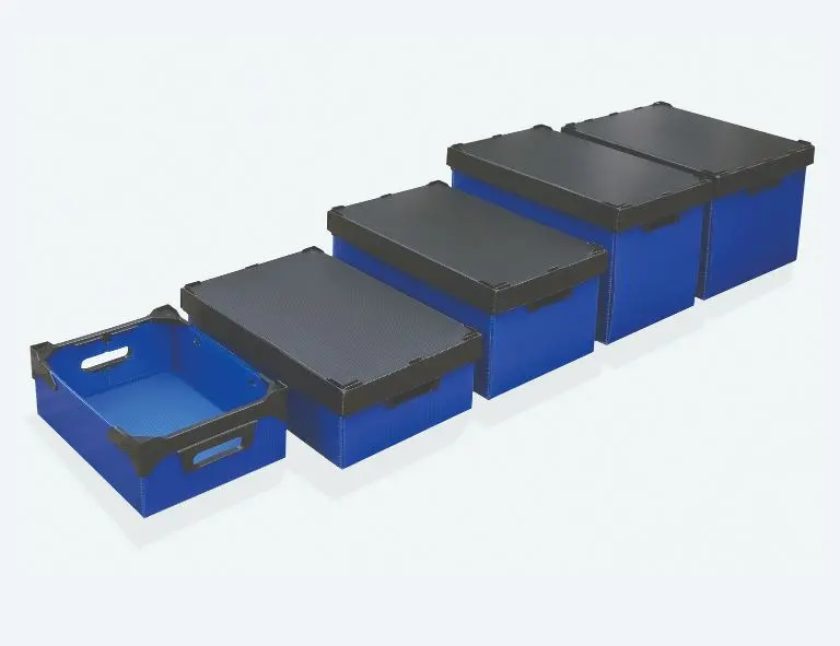 Polypropylene Stackable Parts Boxes - 10 Pack 1