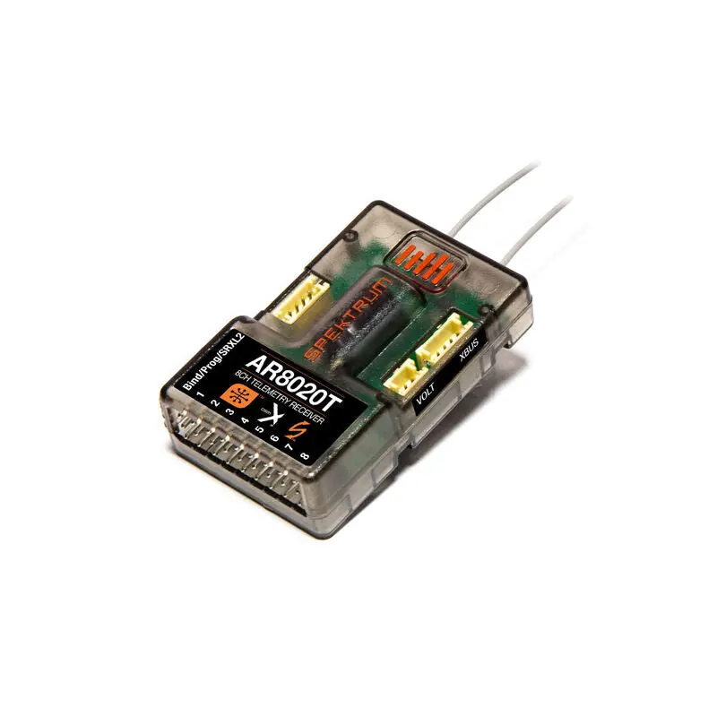 Spektrum Ar8020t Dsmx 8-Channel Telemetry Receiver (Spmar8020t) 1