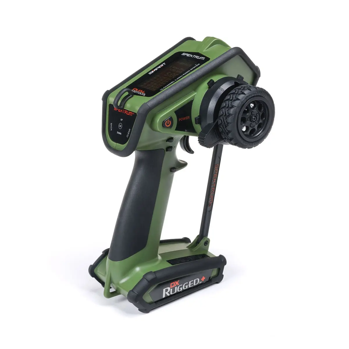 Dx Rugged+ 12-Channel Dsmr+ Transmitter, Green (Spmr6220g) 1