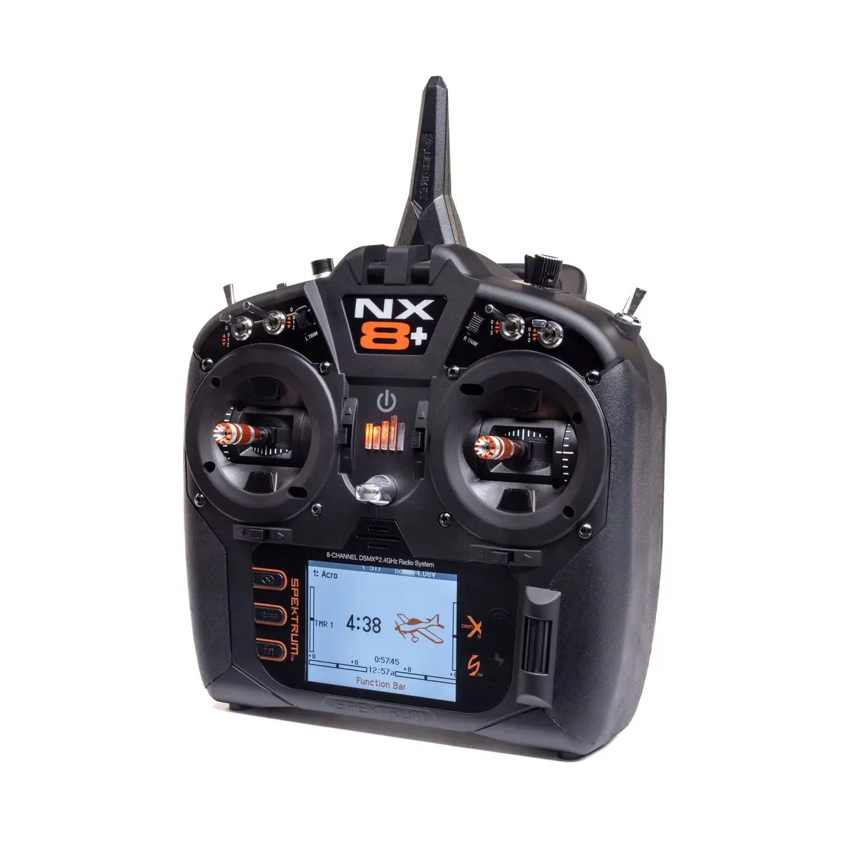 Spektrum Nx8+ 20-Channel Dsmx Transmitter Only (Spmr8210) 1