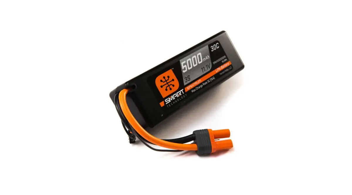 Spektrum 11.1V 5000Mah 3S 30C Smart Hardcase Lipo Battery: Ic5 (Spmx50003s30h5) 1
