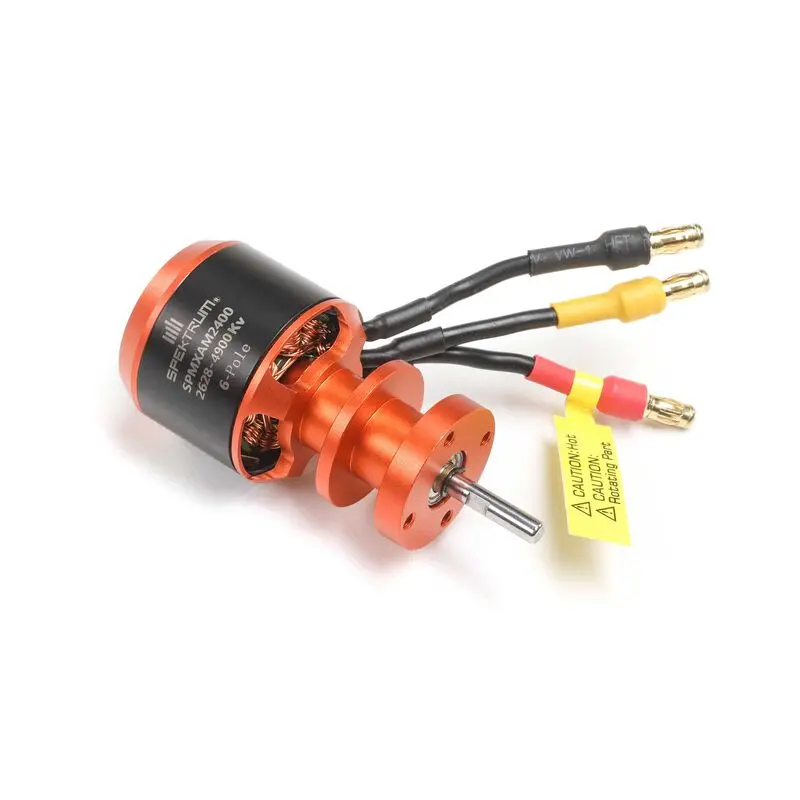 Spektrum Brushless 6-Pole Outrunner Motor; 2628-4900Kv (Spmxam2400) 1
