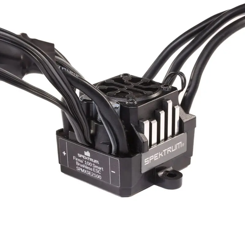 Spektrum: Firma 100A Black Edition Brushless Smart Esc, 2S-3S 1