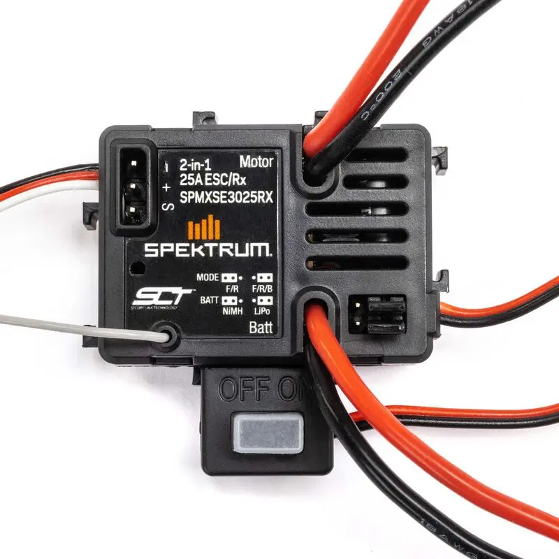 Spektum Slt 25A 2-In-1 Esc / Receiver Combo, Ic2: 1/16 & 1/18 1