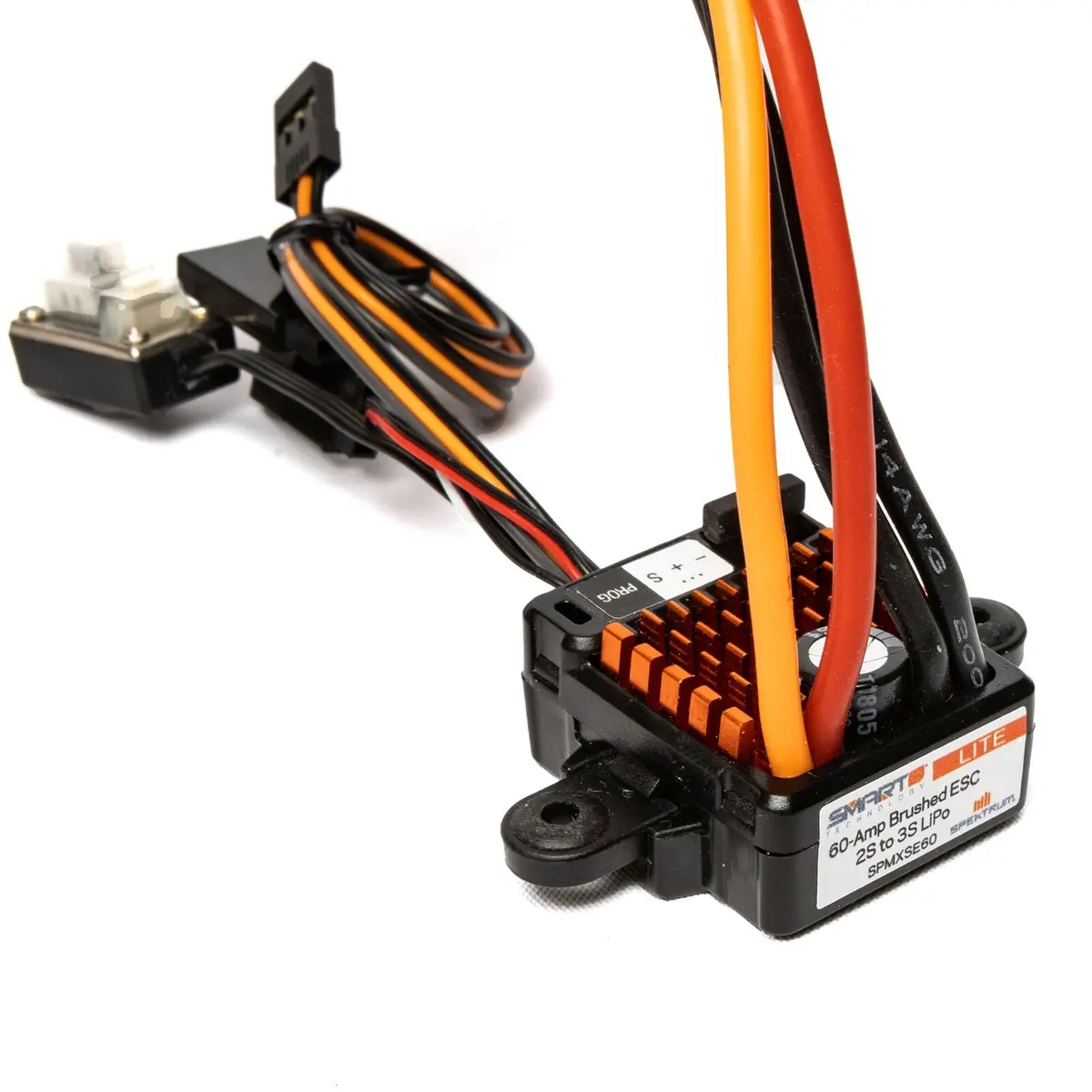 Spektrum Firma 60A Lite Brushed Smart Esc, 2S-3S: Ic3 (Spmxse60) 1