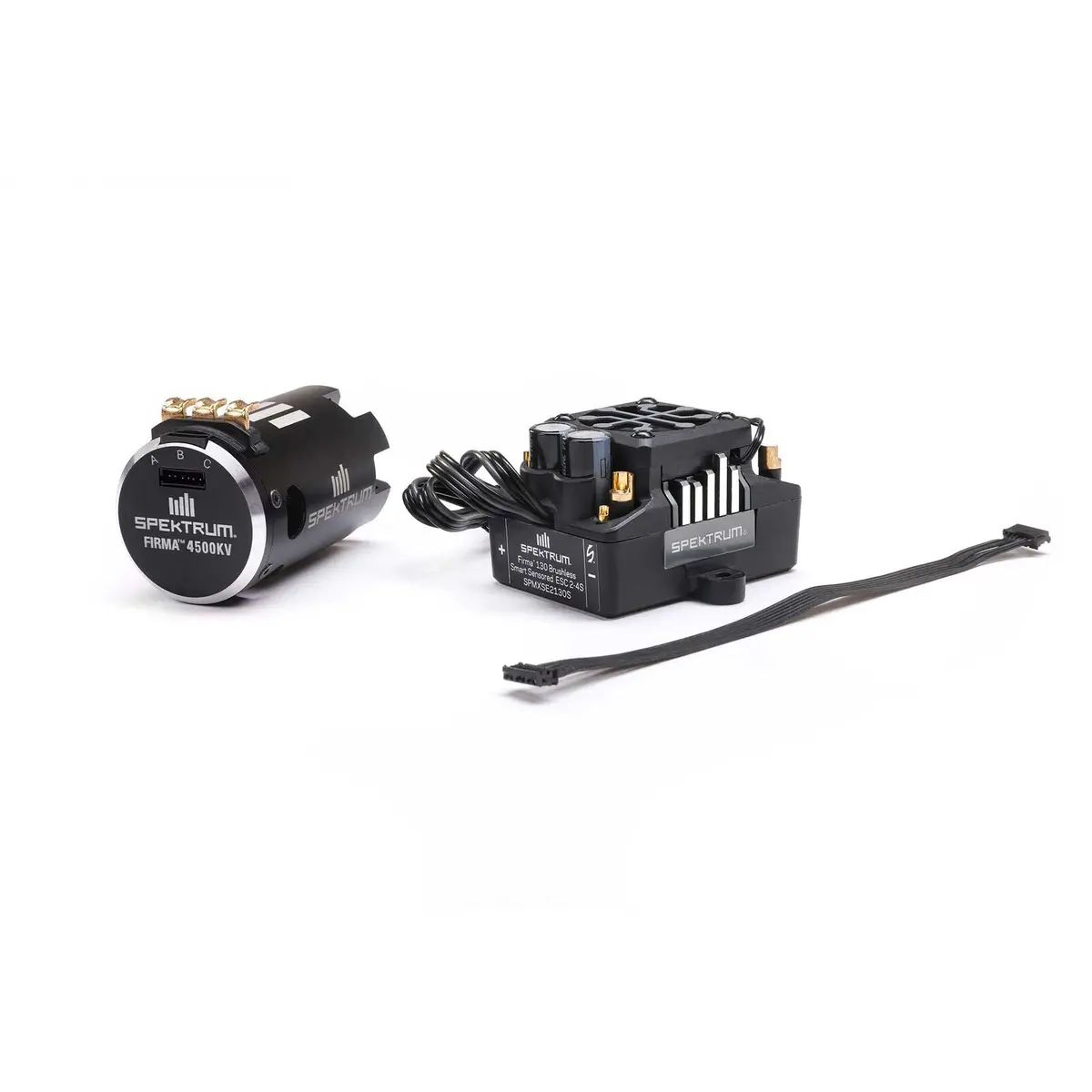Spektrum Firma 130A Brushless Smart Esc / 4500Kv Sensored Motor Combo (Spmxsemc19) 1