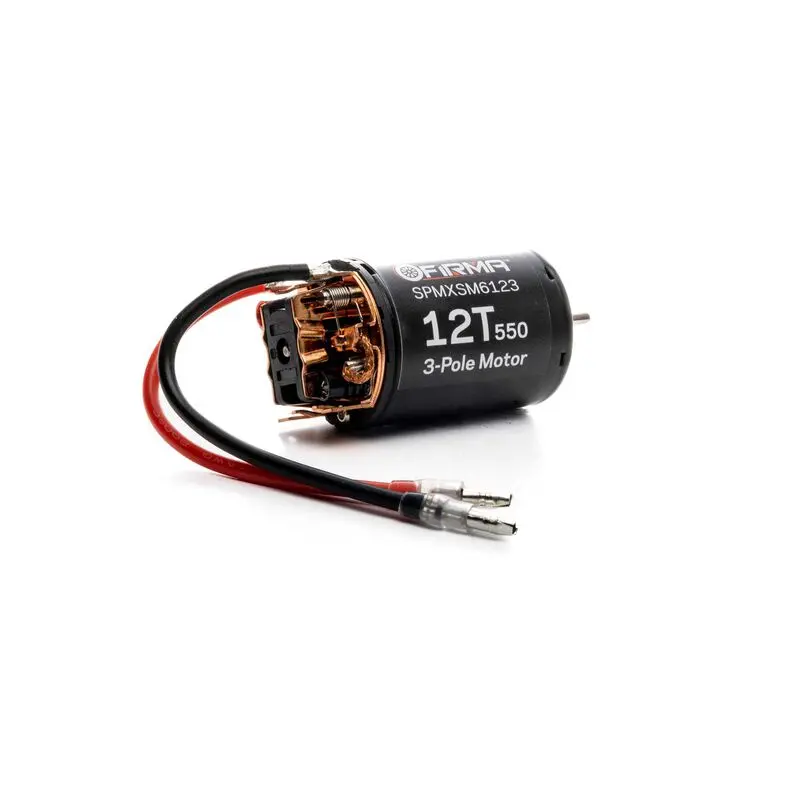Spektrum Firma 12T Rebuildable 550 3-Pole Brushed Motor (Spmxsm6123) 1