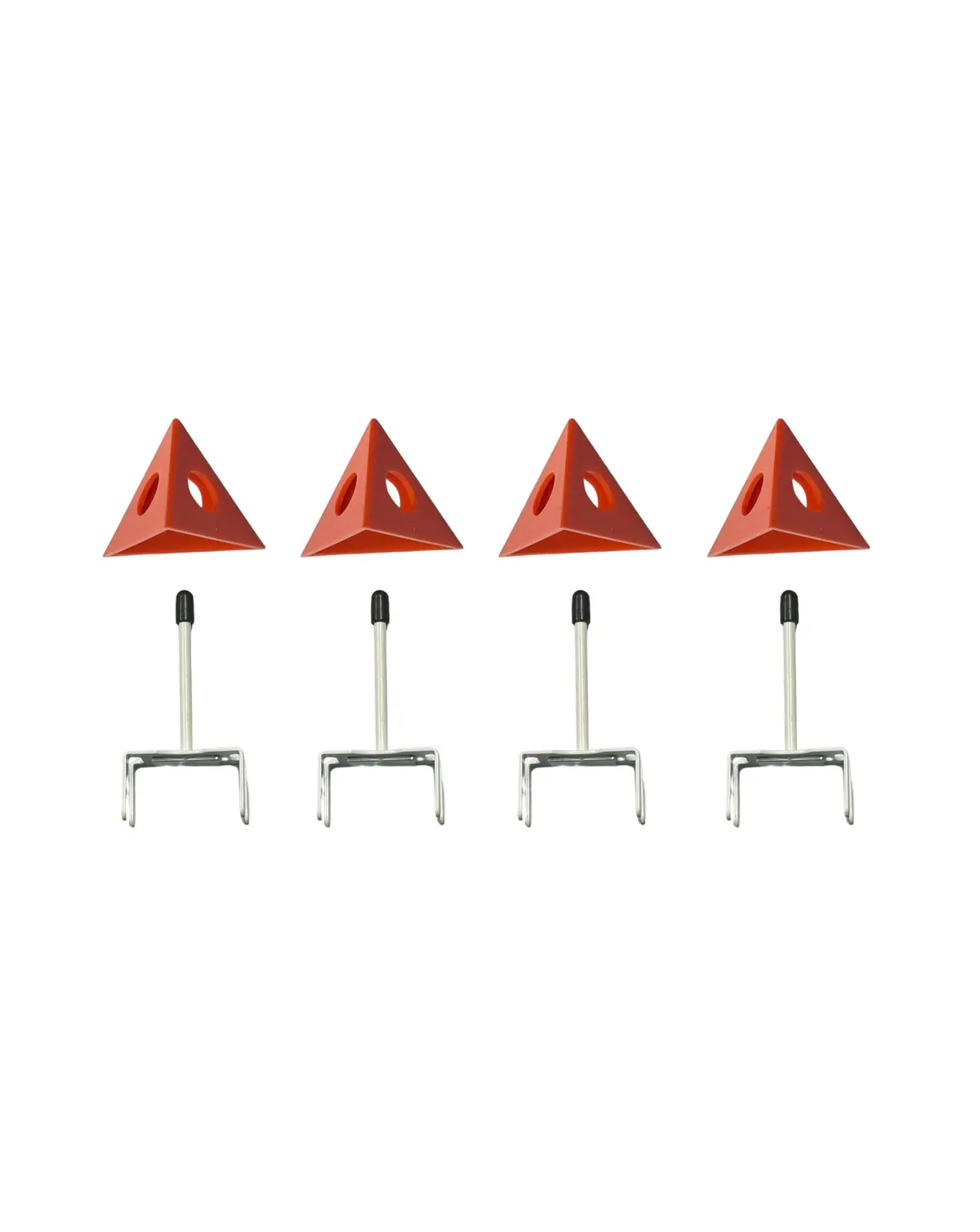 Spraytwirly Spikes W/ Paint Pyramids (Set Of 4) 1