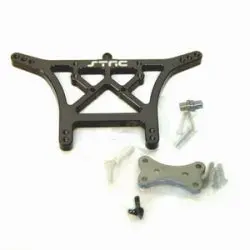St Racing Stampede/Rustler/Slash 6Mm Hd Rear Shock Tower (Gun Metal) (St3638gm) 1