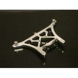 St Racing Stampede/Rustler/Slash 6Mm Hd Rear Shock Tower (Silver) (St3638s) 1