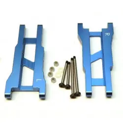 St Racing Aluminum Rear A-Arm Set For Traxxas Stampede/Rustler (1 Pair) Blue (St3655xb) 1