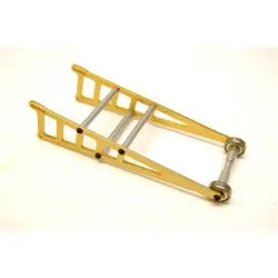 St Racing Cnc Machined Aluminum Wheelie Bar Kit For Slash 2Wd/Rustler/Bandit (Gold, Limited) (St3678wd) 1