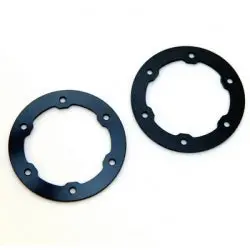 Cnc Machined Aluminum Lw Beadlock Rings For Pro-Line Slash/Slayer Epic/Split Six Rims (1 Pair) Black (Stp6236bk) 1