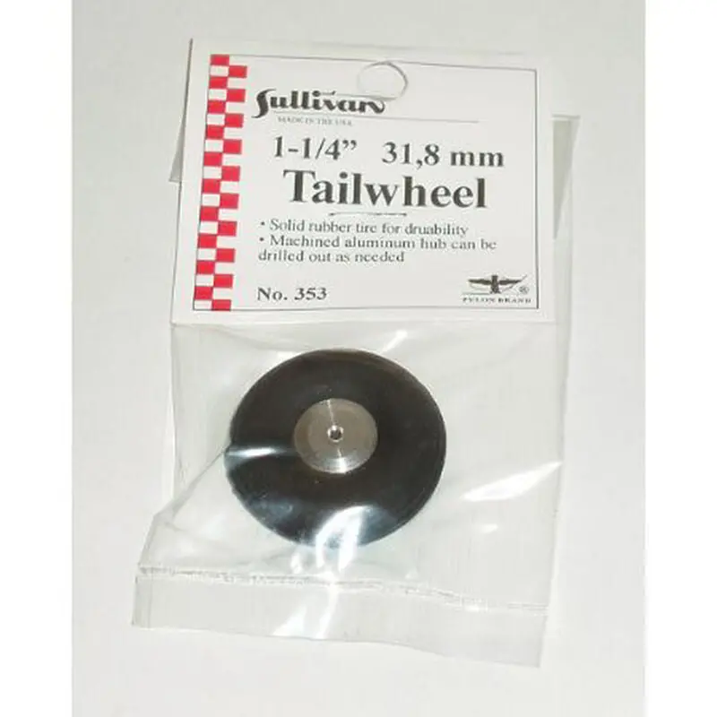 Sullivan Tailwheel, 1-1/4"(Sul353) 1