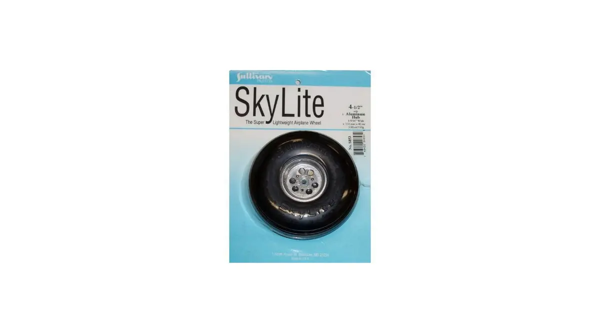 Sullivan Sky Wheel W/Alum Hub, 4-1/2" Sul853 1