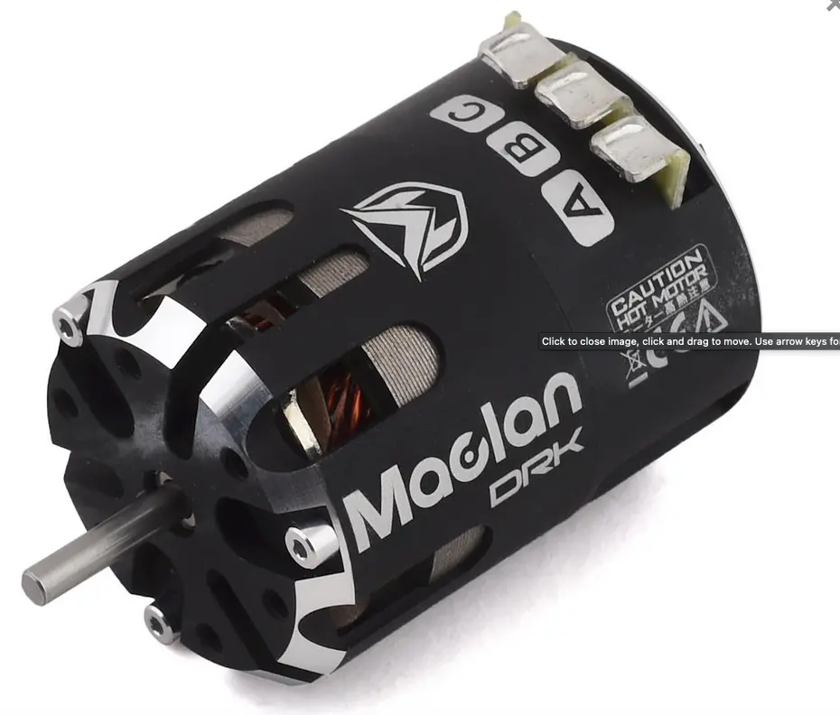 Maclan Drk Drag Race King Drag Racing Modified Brushless Motor (3.5T) (Mcl1069) 1