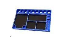 Imex Rc: Aluminum Multifunctional Maintenance Tool Stand & Screw Tray 200*110*14Mm Blue 1
