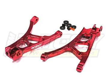 Integy Alloy Front Lower Arms For 1/16 Traxxas Slash Vxl & Rally (Red) (T3424red) 1