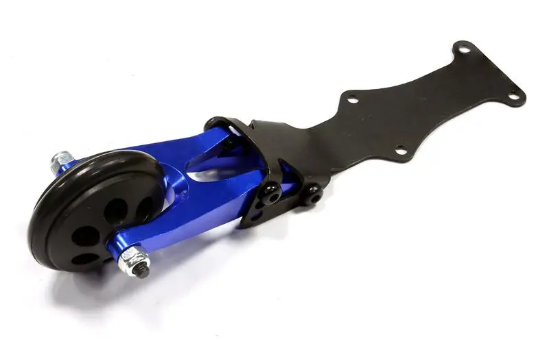 Integy Billet Machined Wheelie Bar For Traxxas 1/16 E-Revo, Slash, Summit Blue (T3488blue) 1