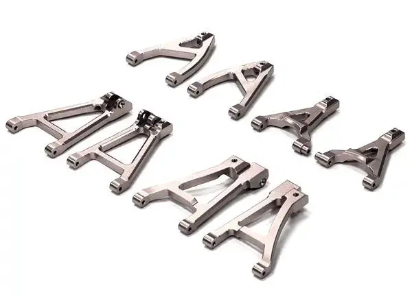 Integy Billet Machined Type Iii Suspension Conversion Kit For Traxxas 1/16 Slash (T3542silver) 1