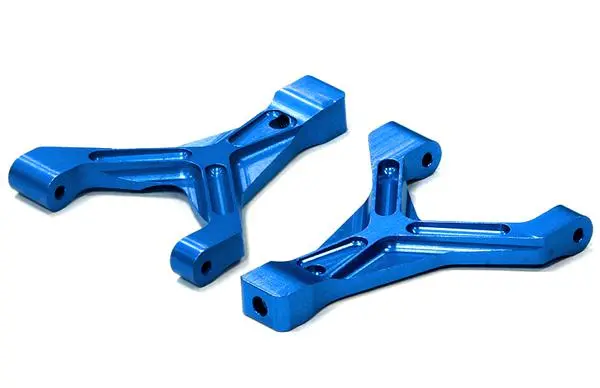 Integy Billet Machined T2 Front Upper Arms For Traxxas 1/16 Slash Vxl & Rally (T3553blue) 1