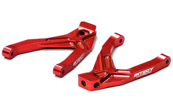 Integy Billet Machined T2 Rear Upper Arms For Traxxas 1/16 Slash Vxl & Rally (T3555red) 1