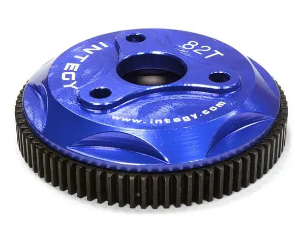 Integy 82T Metal Spur Gear For Traxxas 1/10 Electric Stampede 2Wd Rustler 2Wd Slash 2Wd (T8028blue) 1