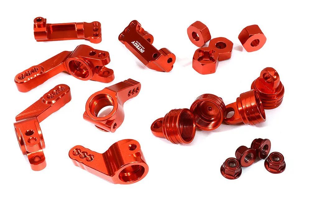 Integy Billet Stage 1 Conversion For Traxxas 1/10 Rustler 2Wd, Stampede 2Wd & Slash 2Wd (T8148red) 1