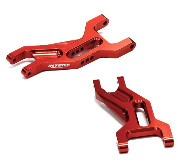 Integy Billet Machined Front Suspension Arms For 1/10 Traxxas Slash 2Wd (T8664red) 1