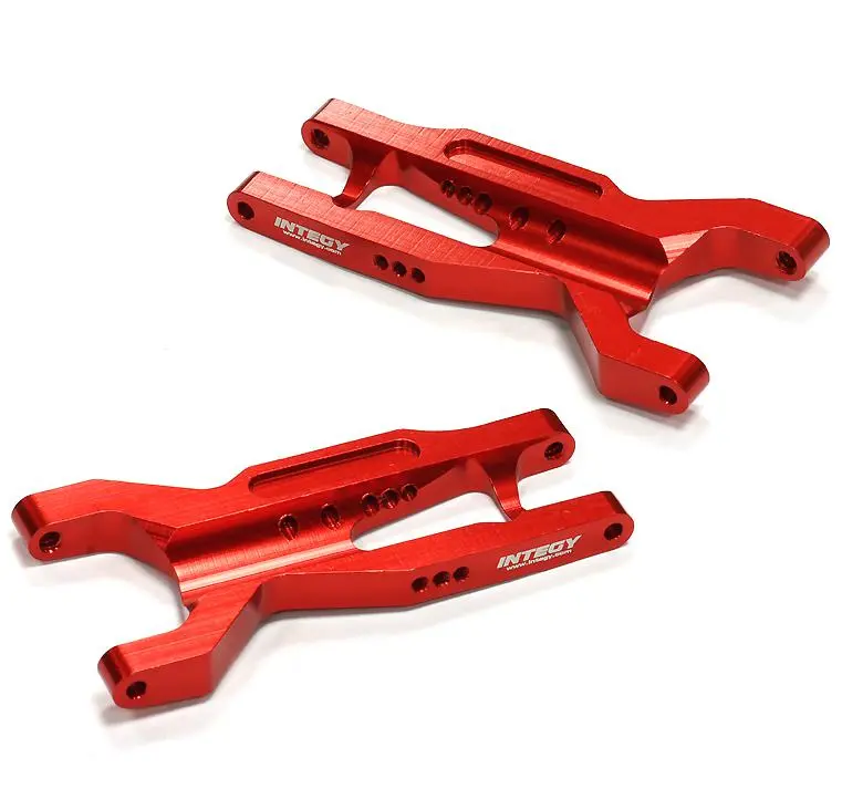 Integy Billet Machined Rear Suspension Arms For 1/10 Traxxas Slash 2Wd (T8669red) 1
