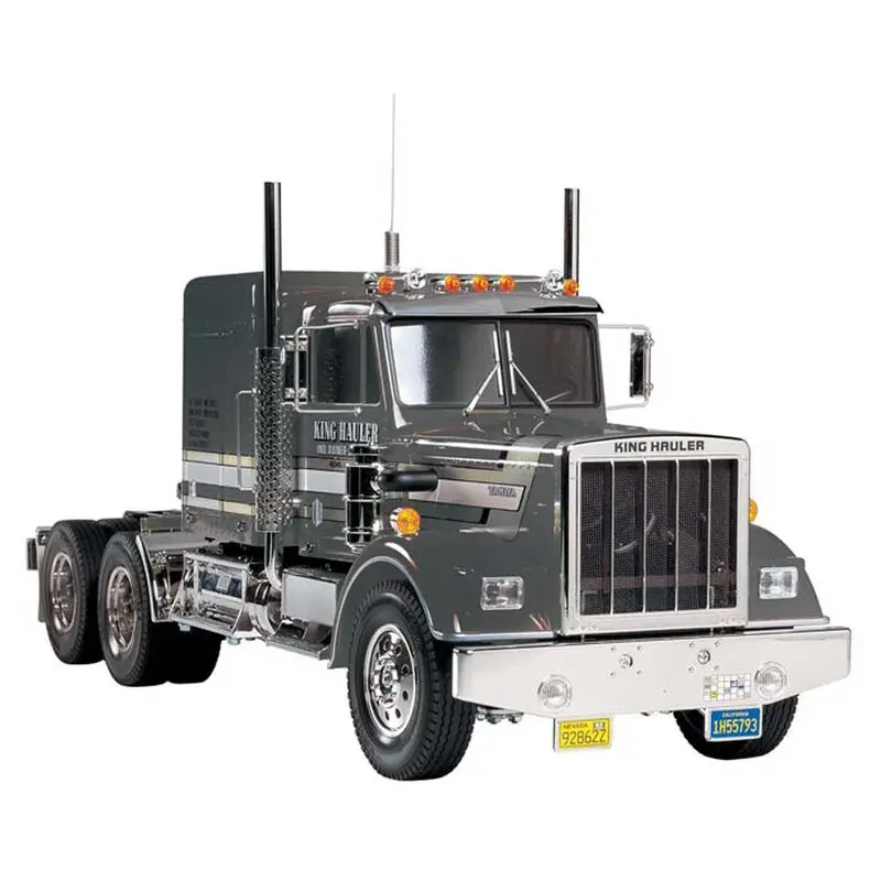 Tamiya 1/14 King Hauler 8Wd Semi Tractor Kit, Black Edition (Tam56336) 1