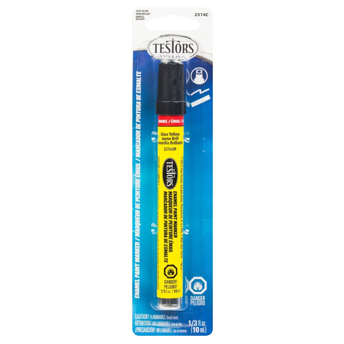 Testors Paint Marker, Yellow (Tes2514c) 1