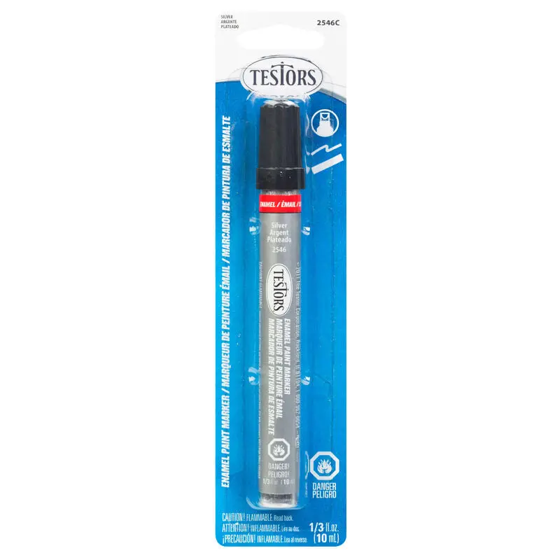Testors Paint Marker, Silver (Tes2546c) 1