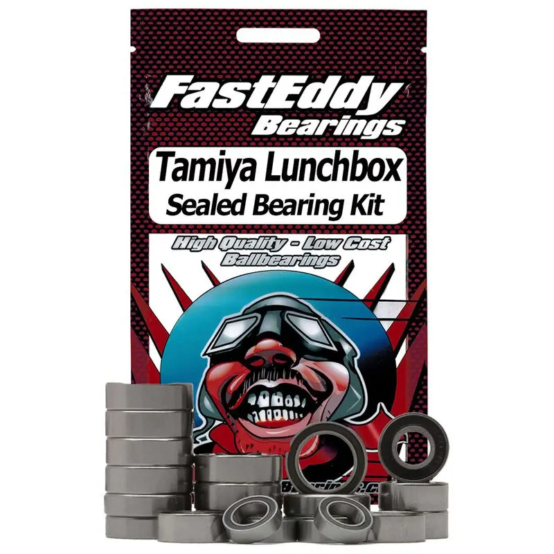 Fasteddy Sealed Bearing Kit: Tamiya Lunchbox 1/12 (Tfe909) 1