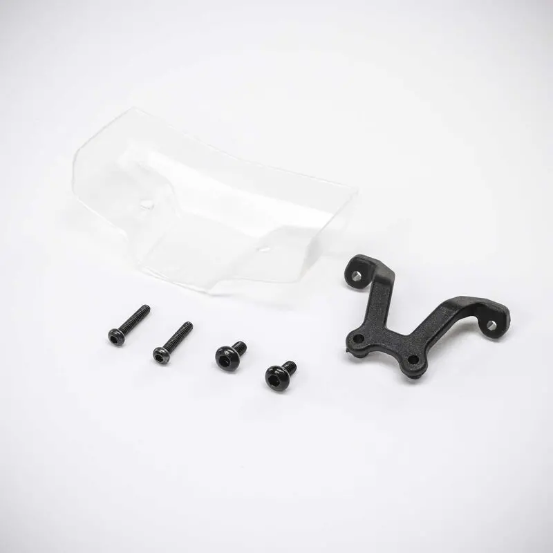 Team Losi Front Wing & Mount: Mini-B, Bl (Tlr310000) 1