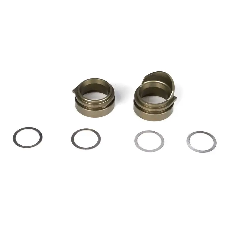 Team Losi Rear Gearbox Bearing Inserts, Alum (2): Ten (Tlr3100) 1