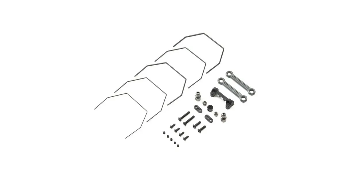 Losi Rear Sway Bar Set: 22 4.0 Laydown (Tlr334040) 1