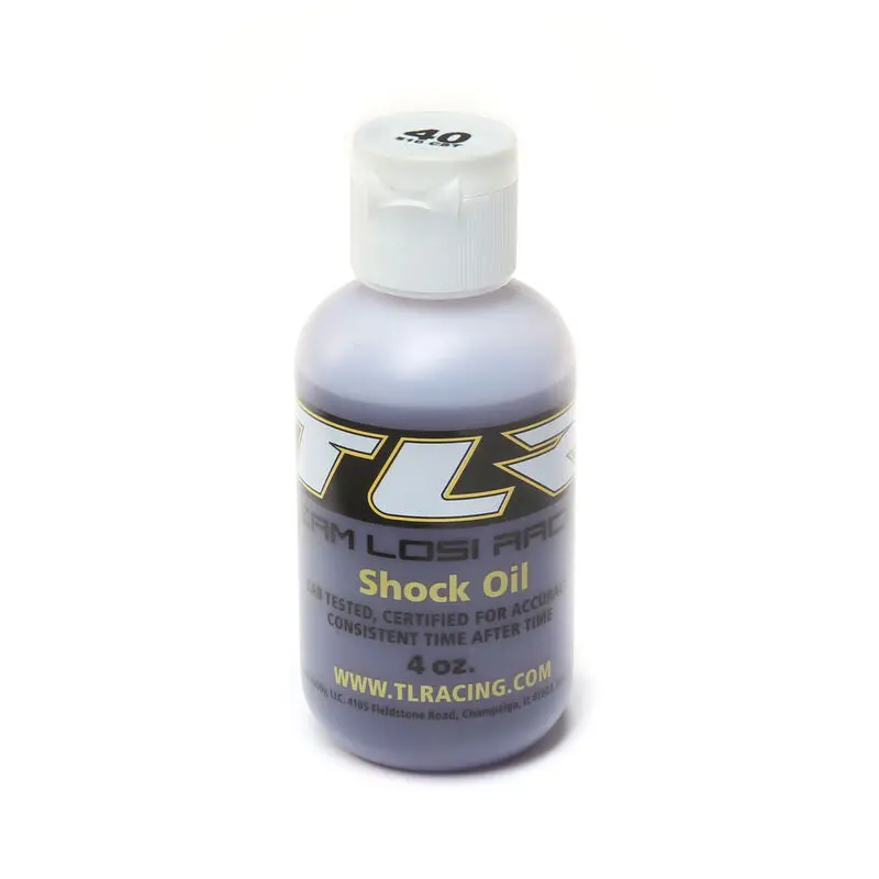 Losi Silicone Shock Oil, 40Wt, 4Oz (Tlr74025) 1