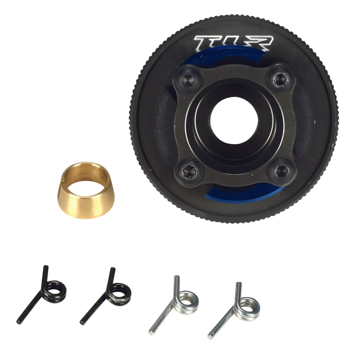 Team Losi Racing Prebuilt Clutch 4 Shoe Ha Alum 8B 8T (Tlr9101) 1