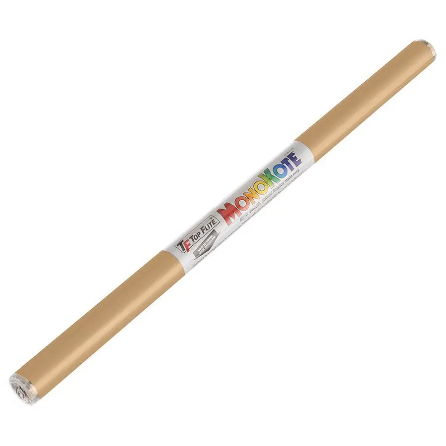 Top Flite  Monokote Flat Tan 6' Topq0516 1