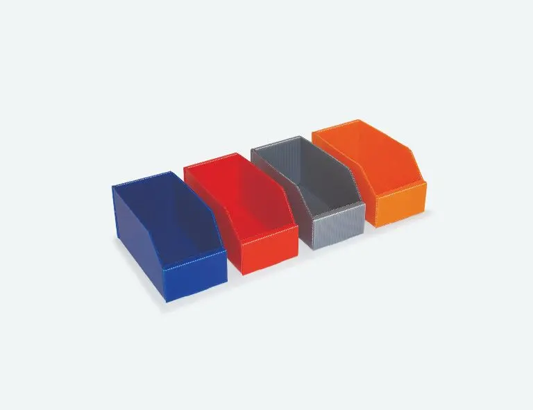 Plastic Polypropylene Small Parts Bins 100Mm X 300Mm X 150Mm - 25 Pack 1