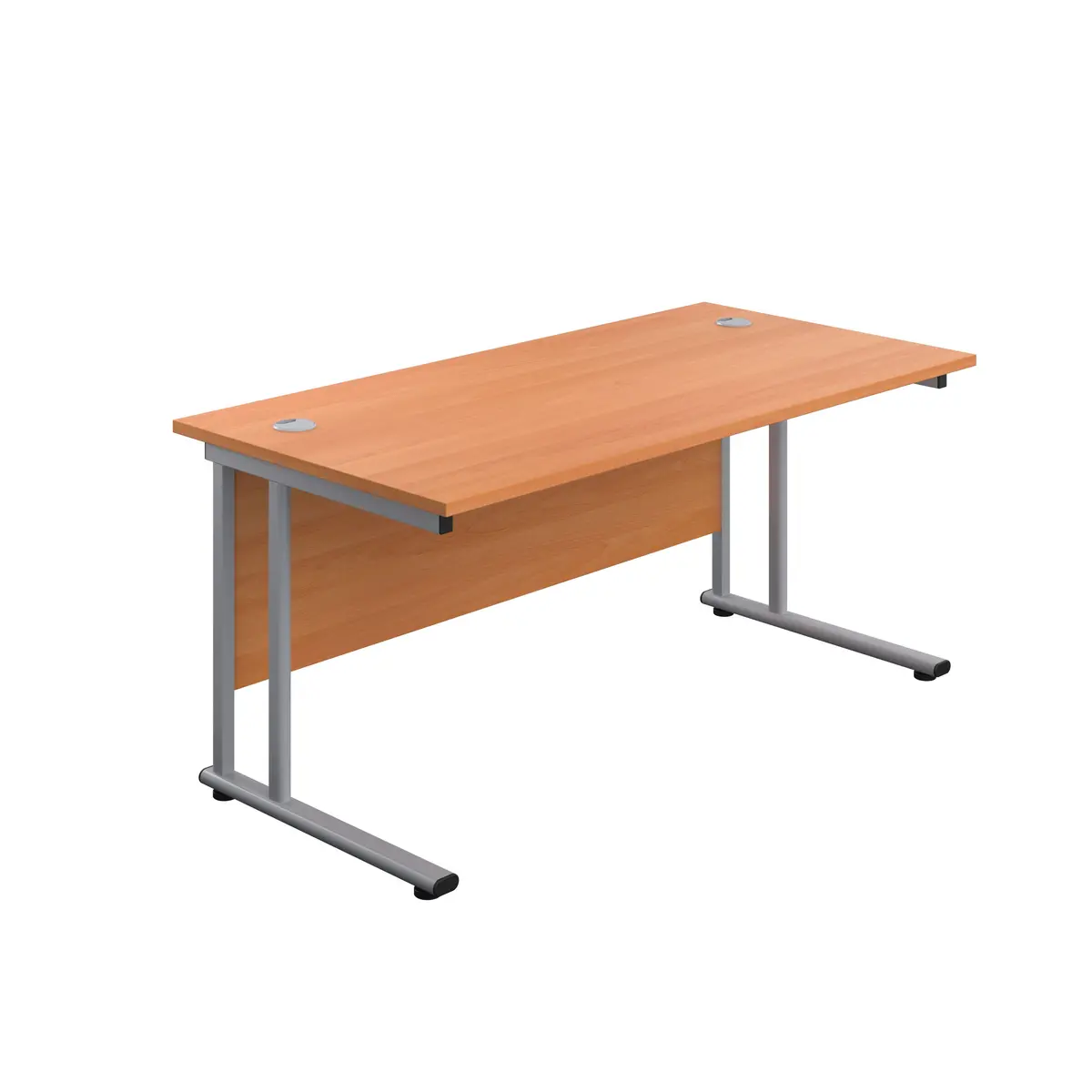 Cantilever Rectangular Office Desks 800Mm Deep 1