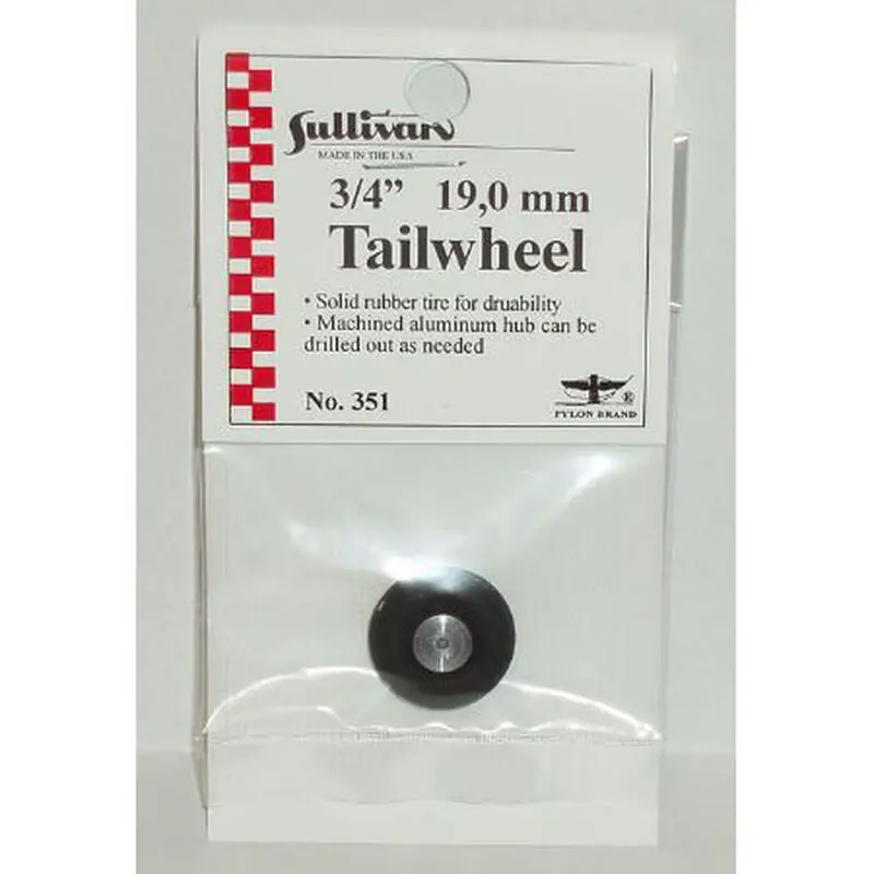Sullivan Tailwheel, 3/4" (Sul351) 1