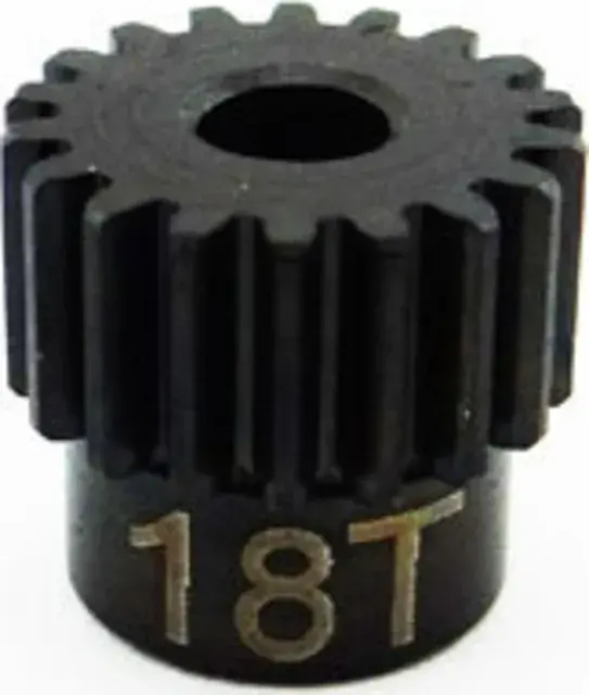 Hot Racing 18T .5 Mod Hardened Steel Pinion Gear 1/8 Bore (Csg18m05) 1